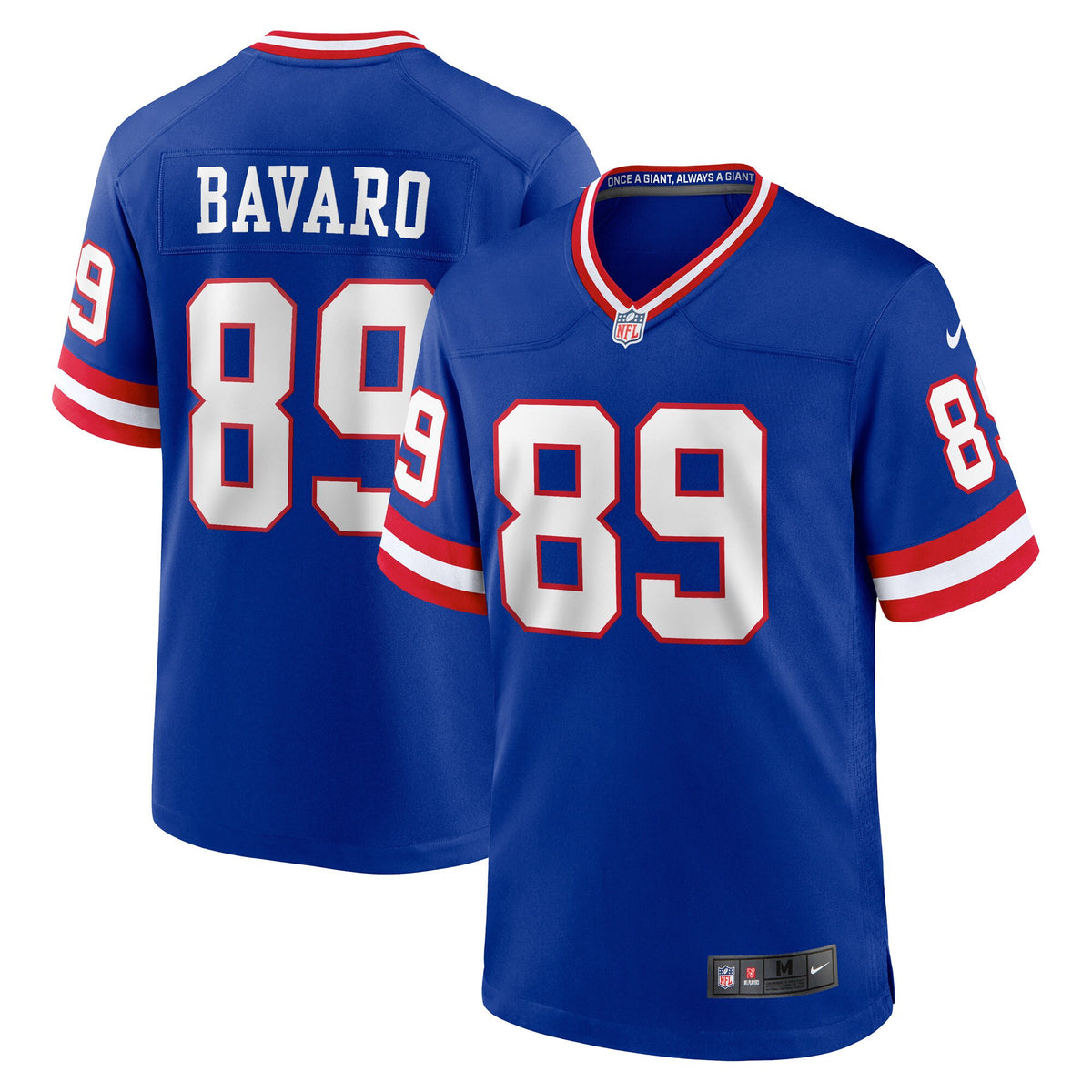 Mark Bavaro New York Giants royal Classic jersey