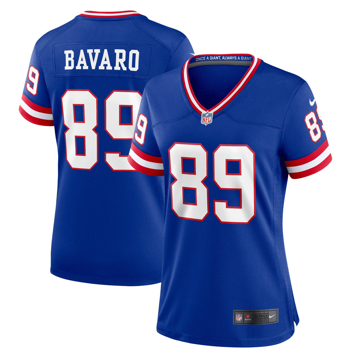 Mark Bavaro New York Giants royal Classic jersey