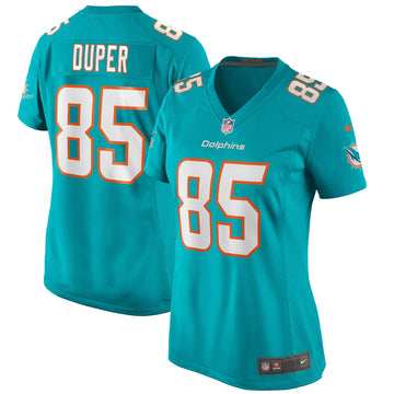 Mark Duper Miami Dolphins aqua Game jersey