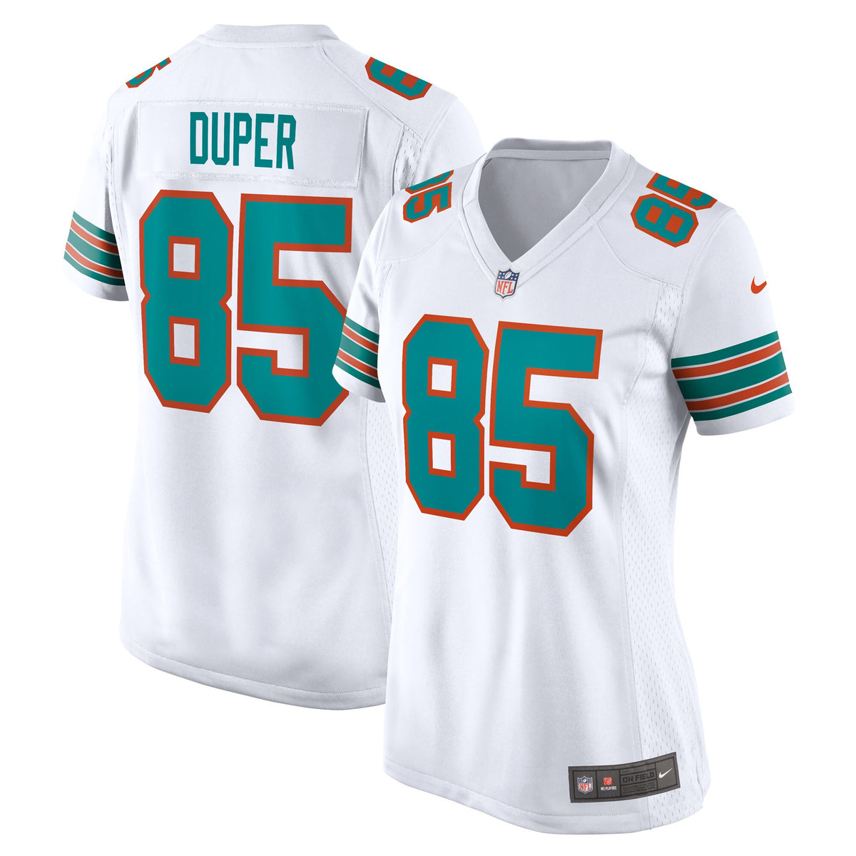 Mark Duper Miami Dolphins white jersey