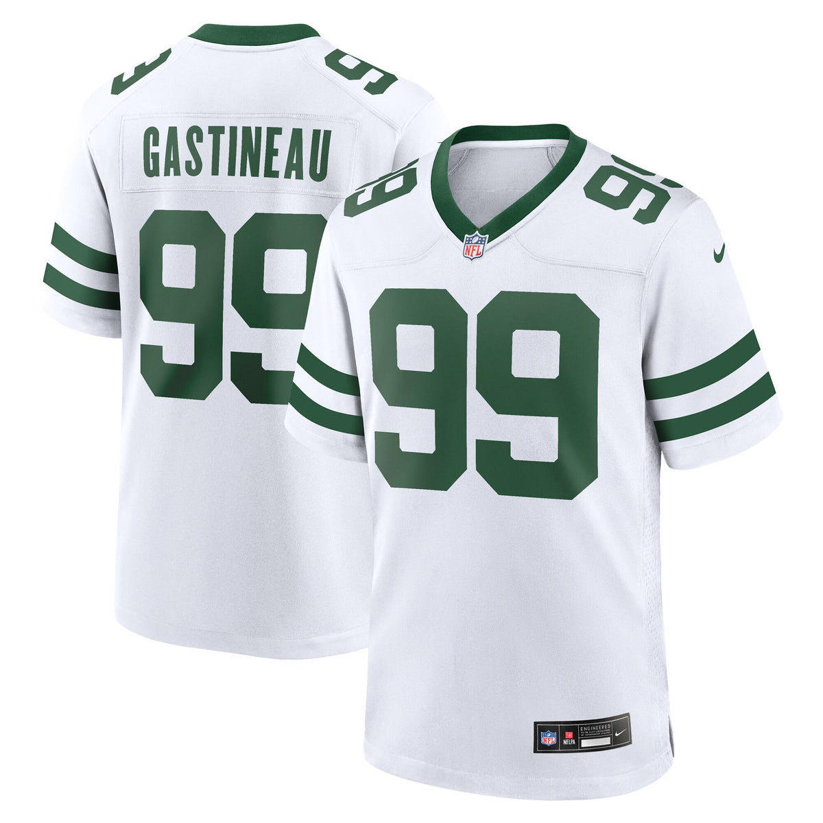 Mark Gastineau New York Jets white jersey