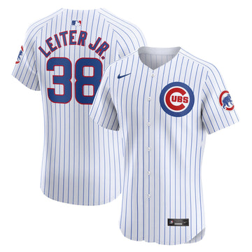 Mark Leiter Jr Chicago Cubs white Elite jersey