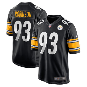 Mark Robinson Pittsburgh Steelers black Game jersey