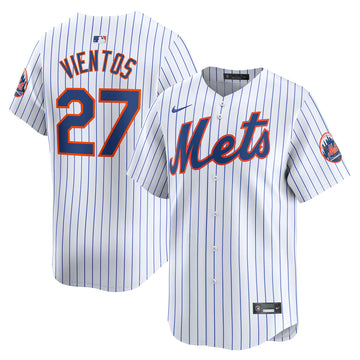 Mark Vientos New York Mets white Limited jersey