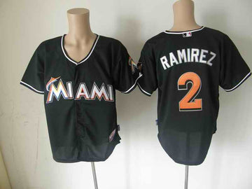 Ramirez Miami Marlins black jersey