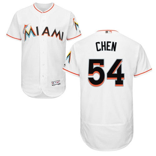 Wei Yin Chen Miami Marlins white jersey
