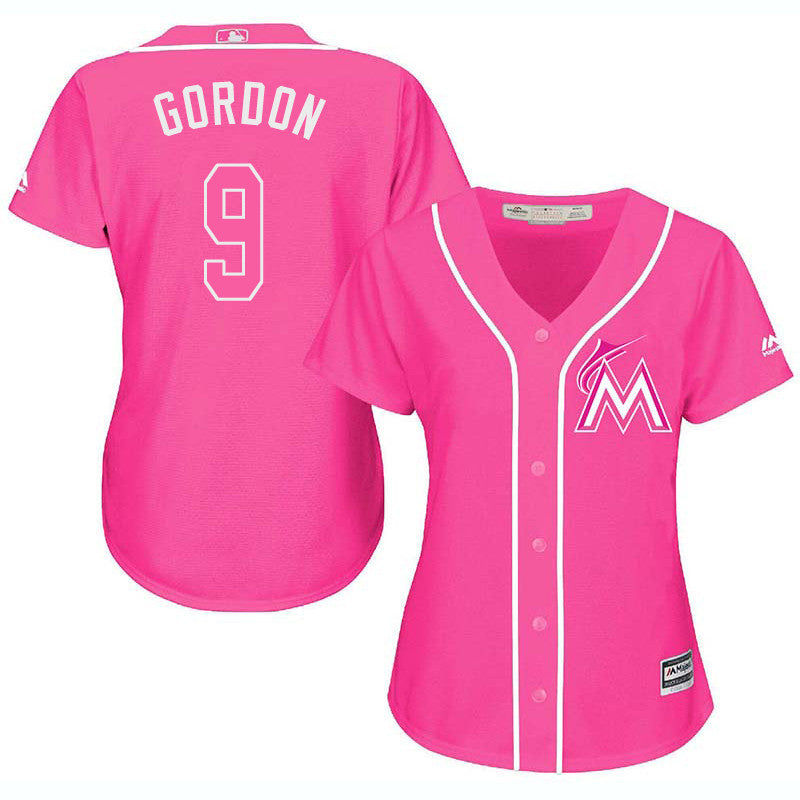 Dee Gordon Miami Marlins pink jersey