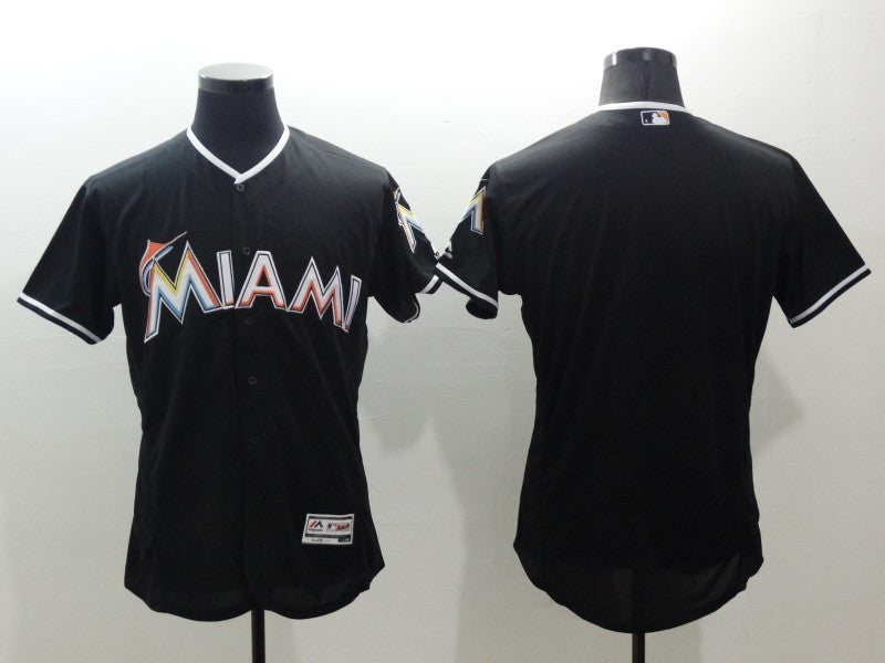 Custom Miami Marlins black jersey