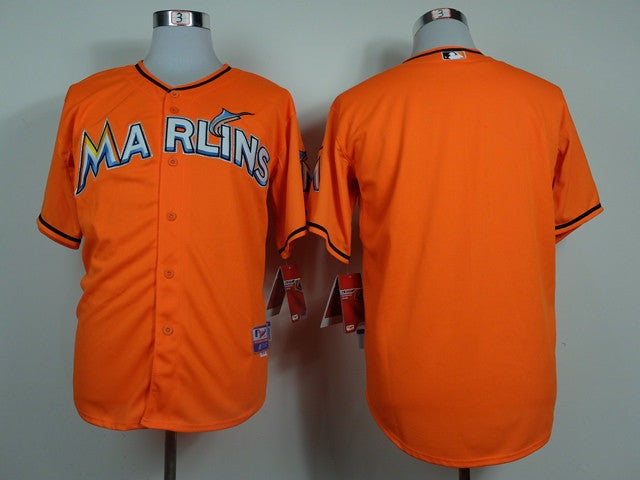 Custom Miami Marlins orange jersey