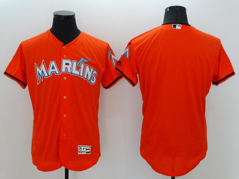 Custom Miami Marlins orange jersey