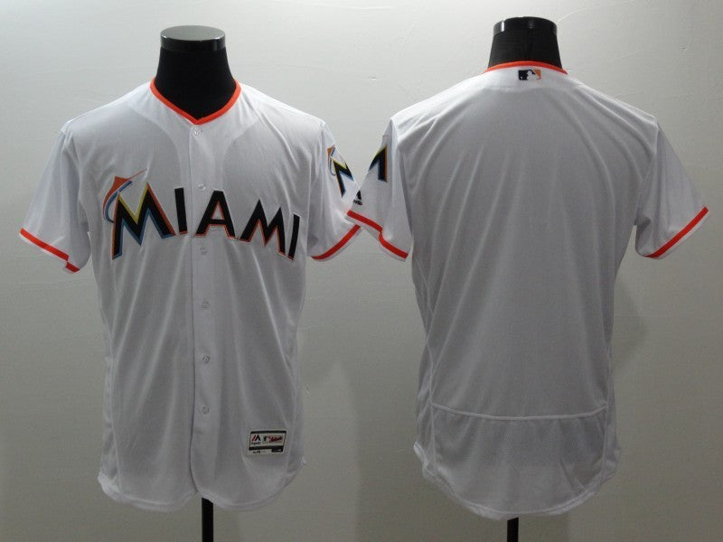 Custom Miami Marlins white jersey