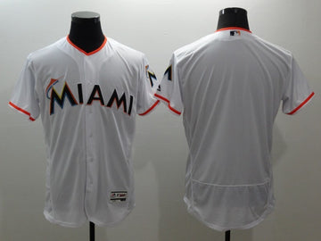 Custom Miami Marlins white jersey