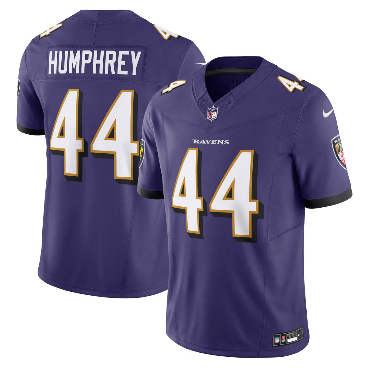 Marlon Humphrey Baltimore Ravens purple Vapor jersey