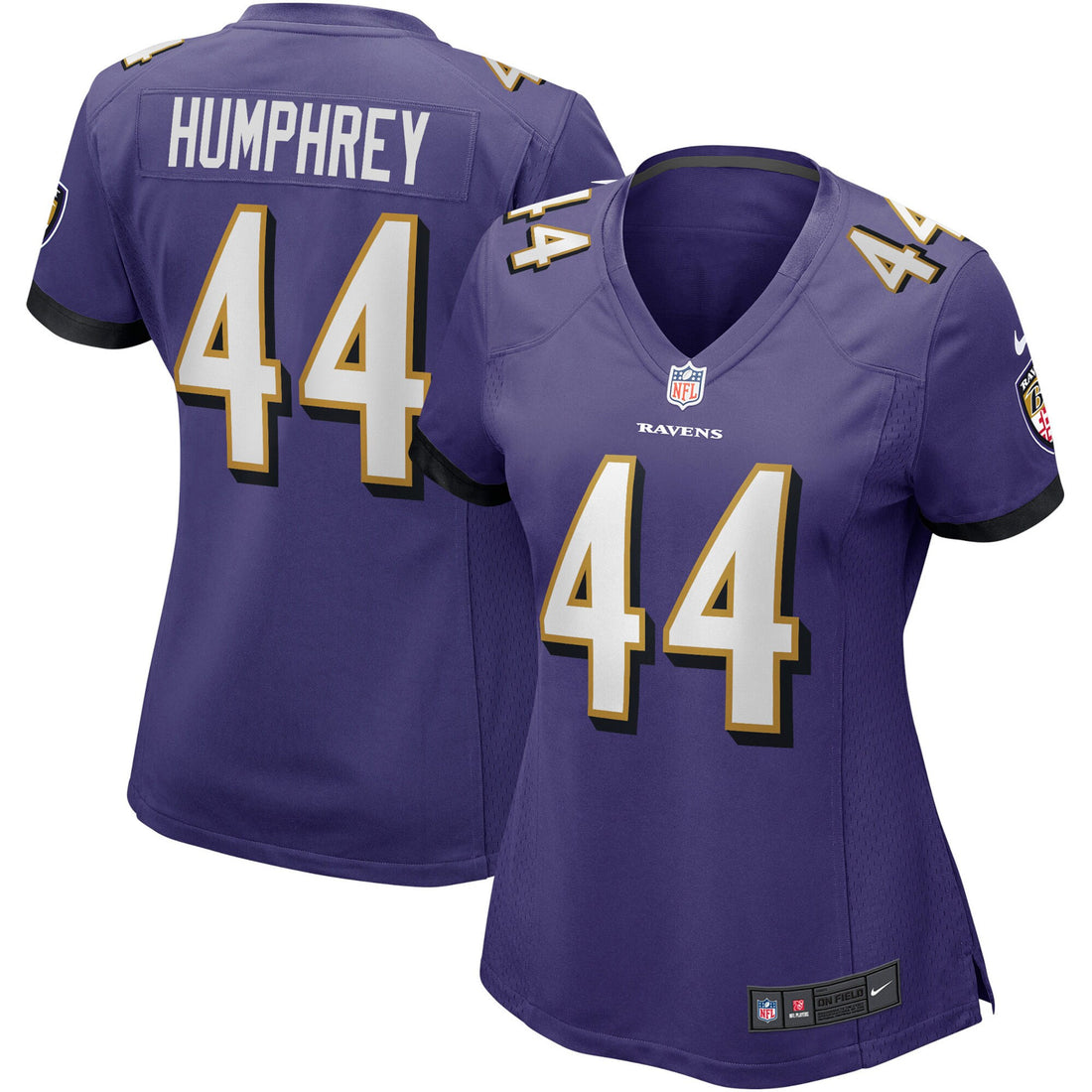 Marlon Humphrey Baltimore Ravens purple Game jersey