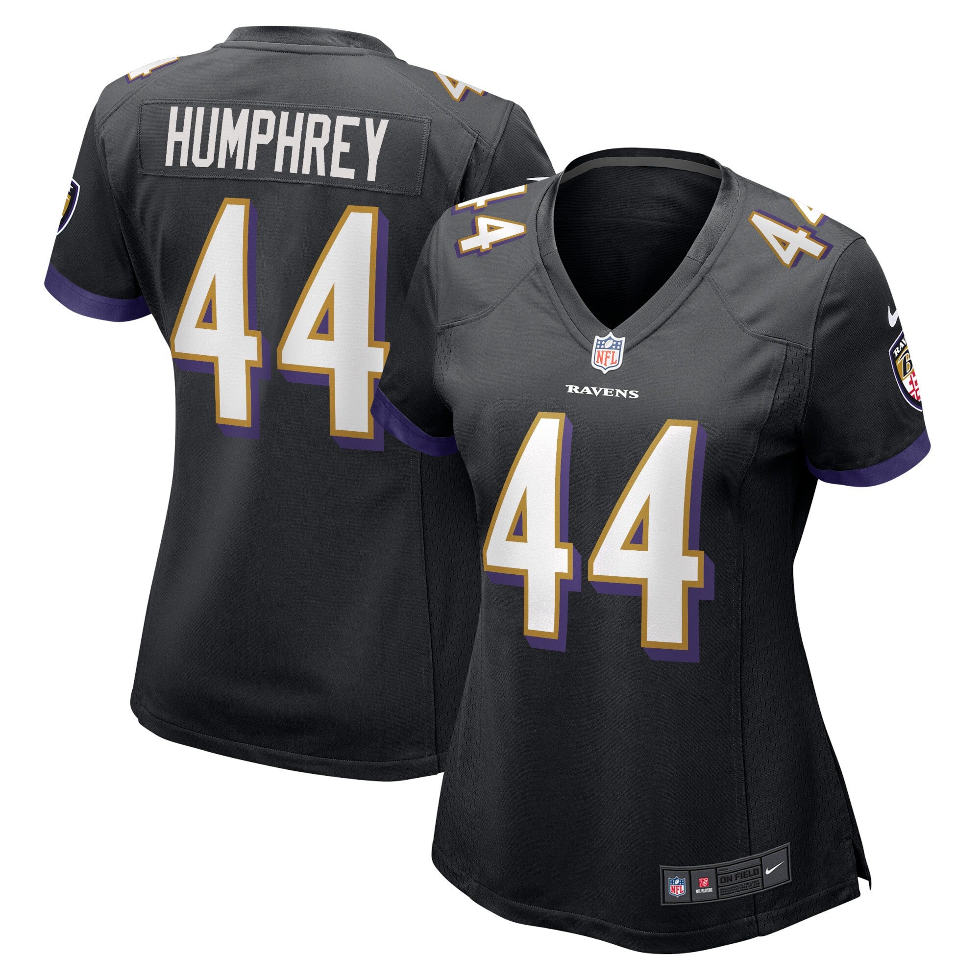 Marlon Humphrey Baltimore Ravens black jersey
