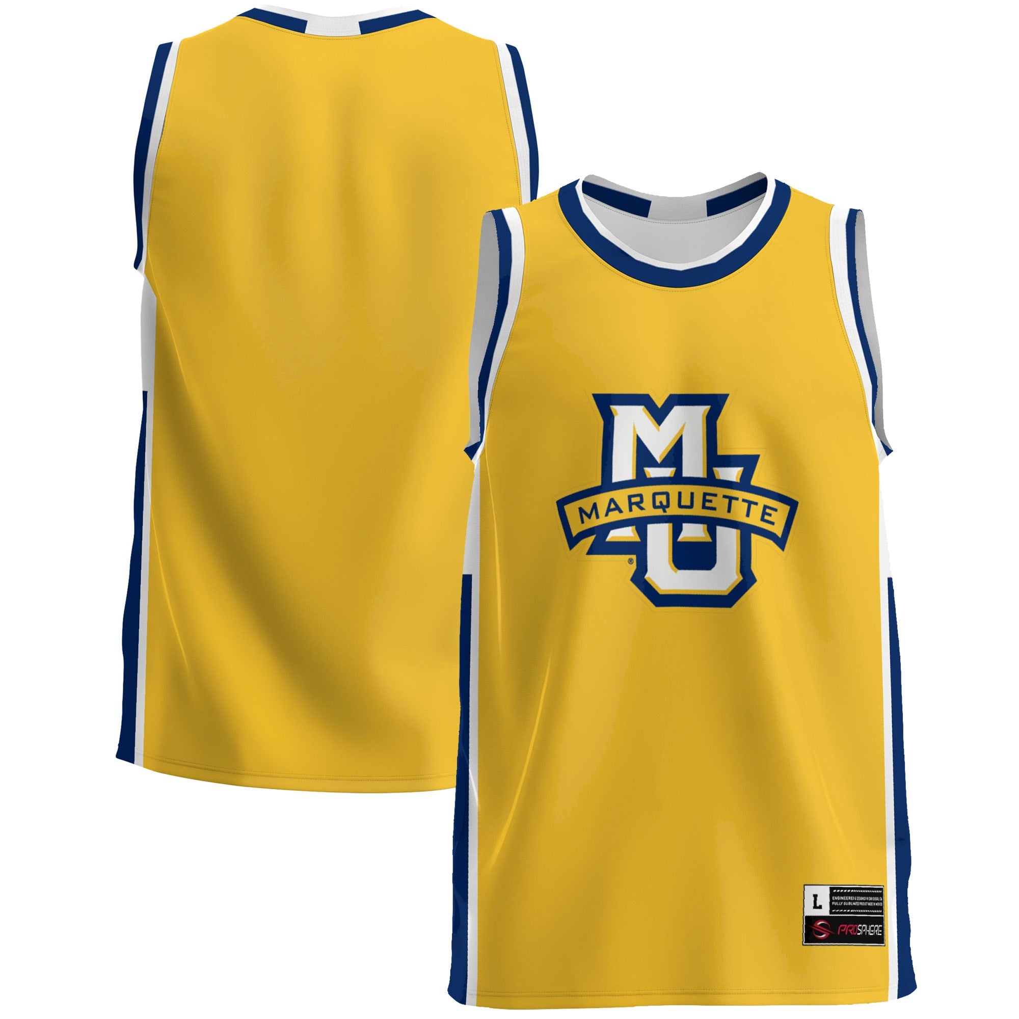 Marquette Golden Eagles blue jersey