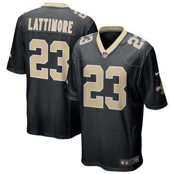 Marshon Lattimore New Orleans Saints black jersey