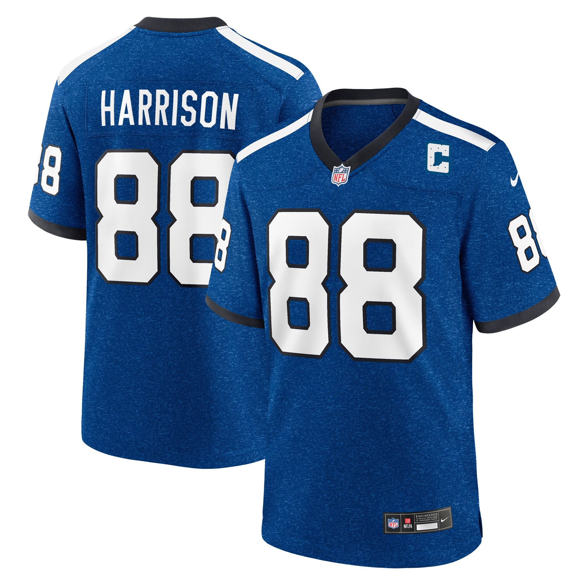 Marvin Harrison Indiana Nights Indianapolis Colts royal Alternate jersey