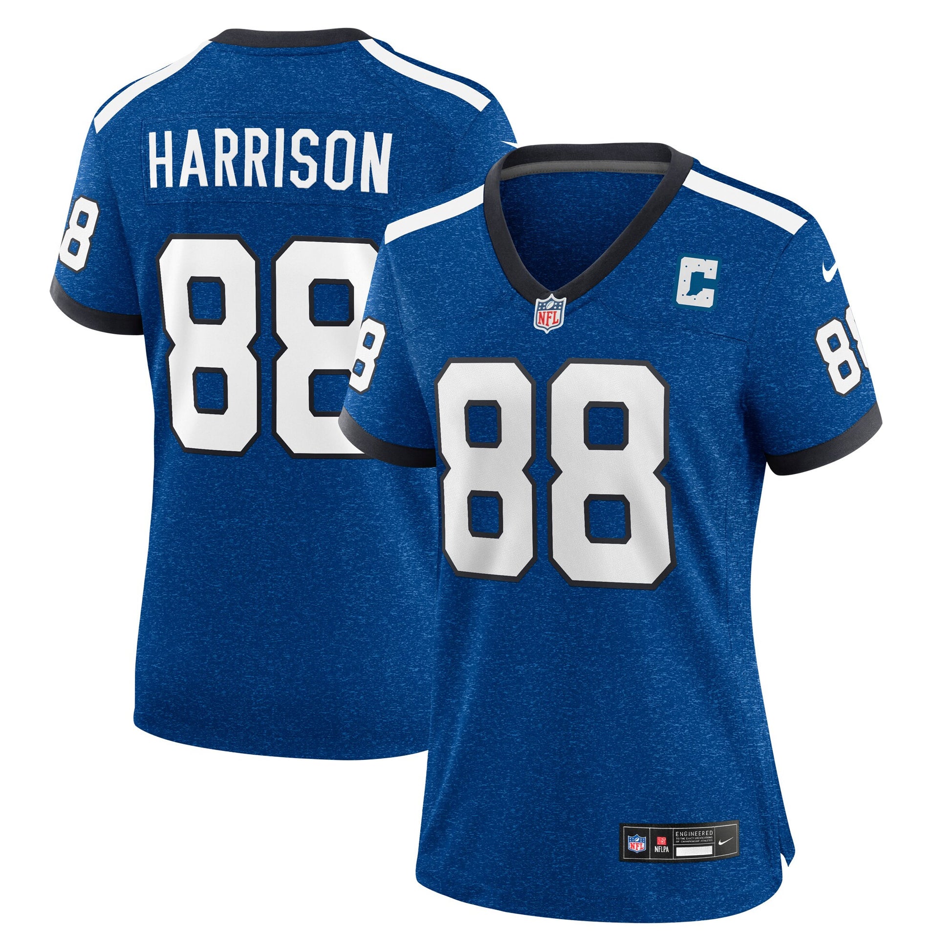 Marvin Harrison Indiana Nights Indianapolis Colts royal Alternate jersey