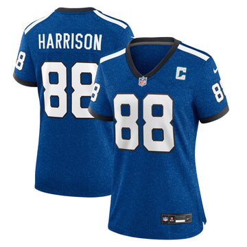 Marvin Harrison Indiana Nights Indianapolis Colts royal Alternate jersey