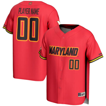 Maryland Terrapins red jersey