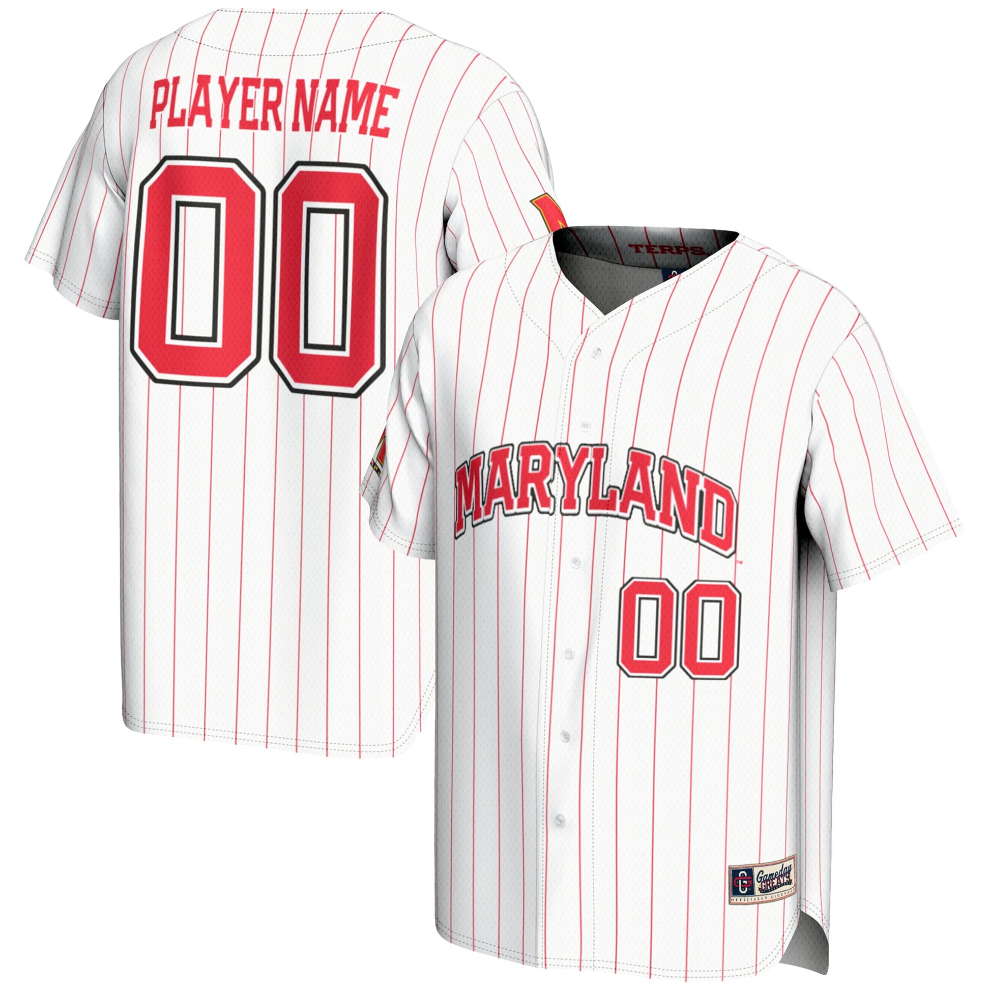 Maryland Terrapins white jersey