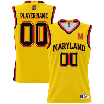 Maryland Terrapins gold jersey