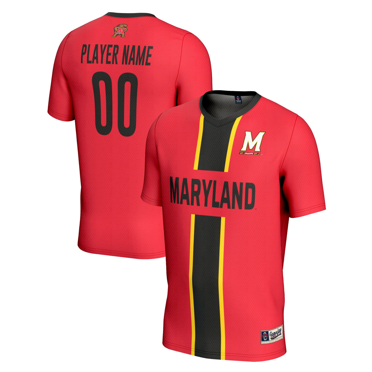 Maryland Terrapins red jersey