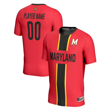 Maryland Terrapins red jersey