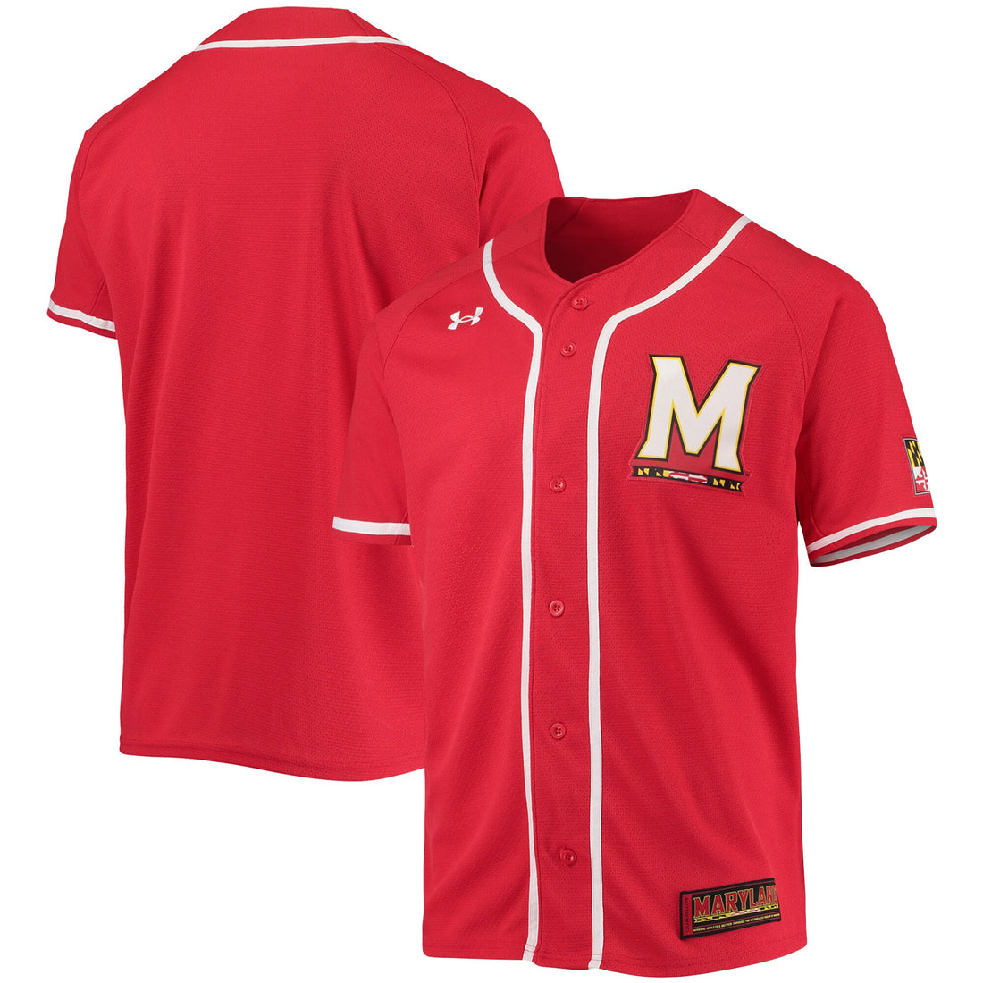 Under Armour Maryland Terrapins red jersey