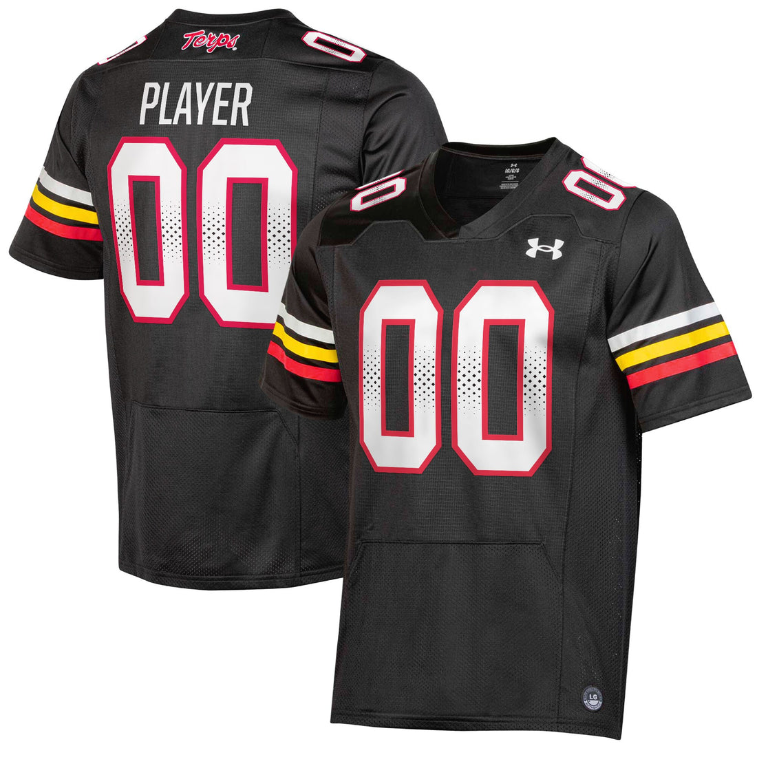 Under Armour Maryland Terrapins black jersey