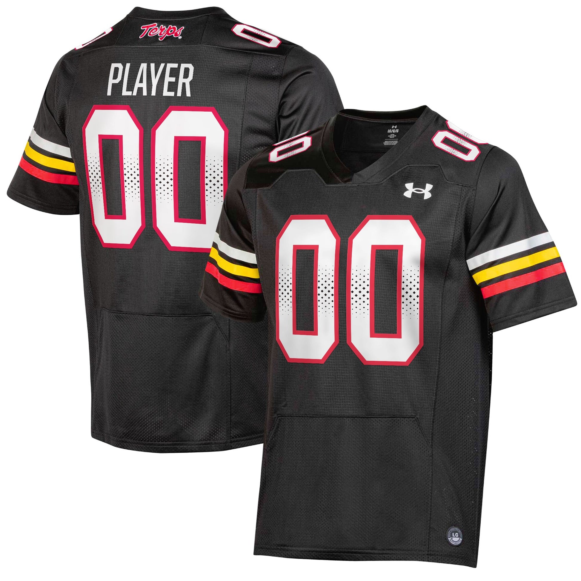 Under Armour Maryland Terrapins black jersey