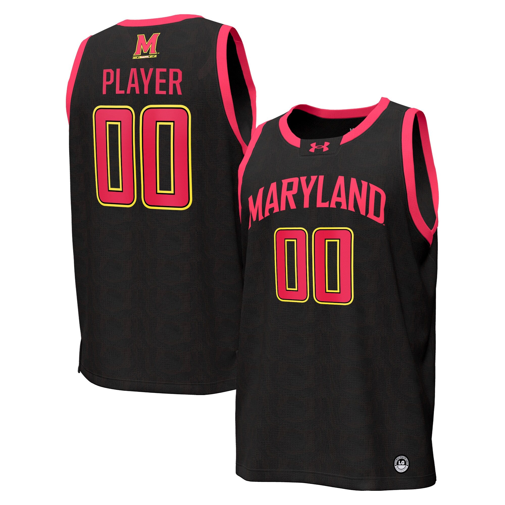 Under Armour Maryland Terrapins black jersey