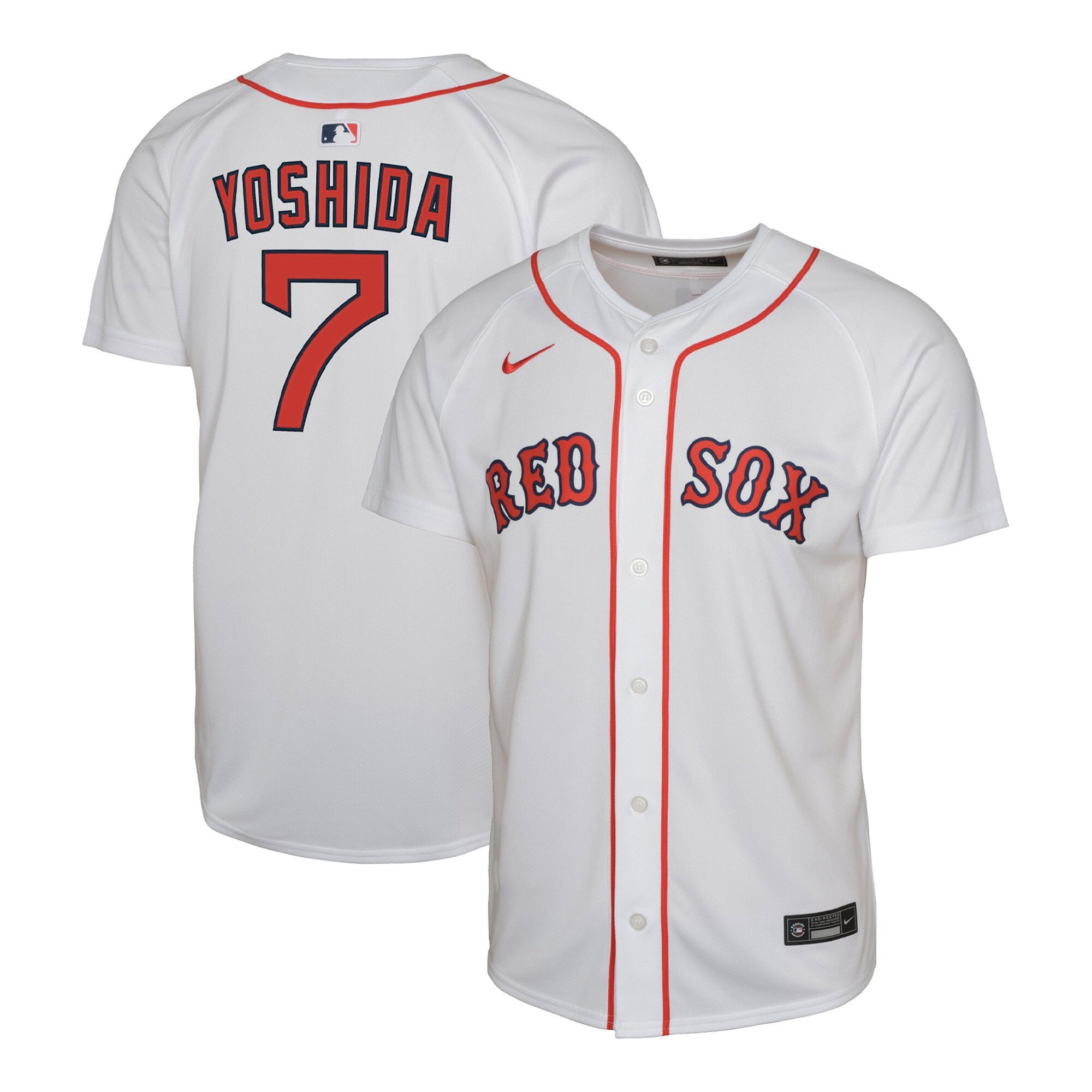 Masataka Yoshida Boston Red Sox white Home jersey