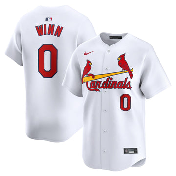 Masyn Winn St. Louis Cardinals white Limited jersey