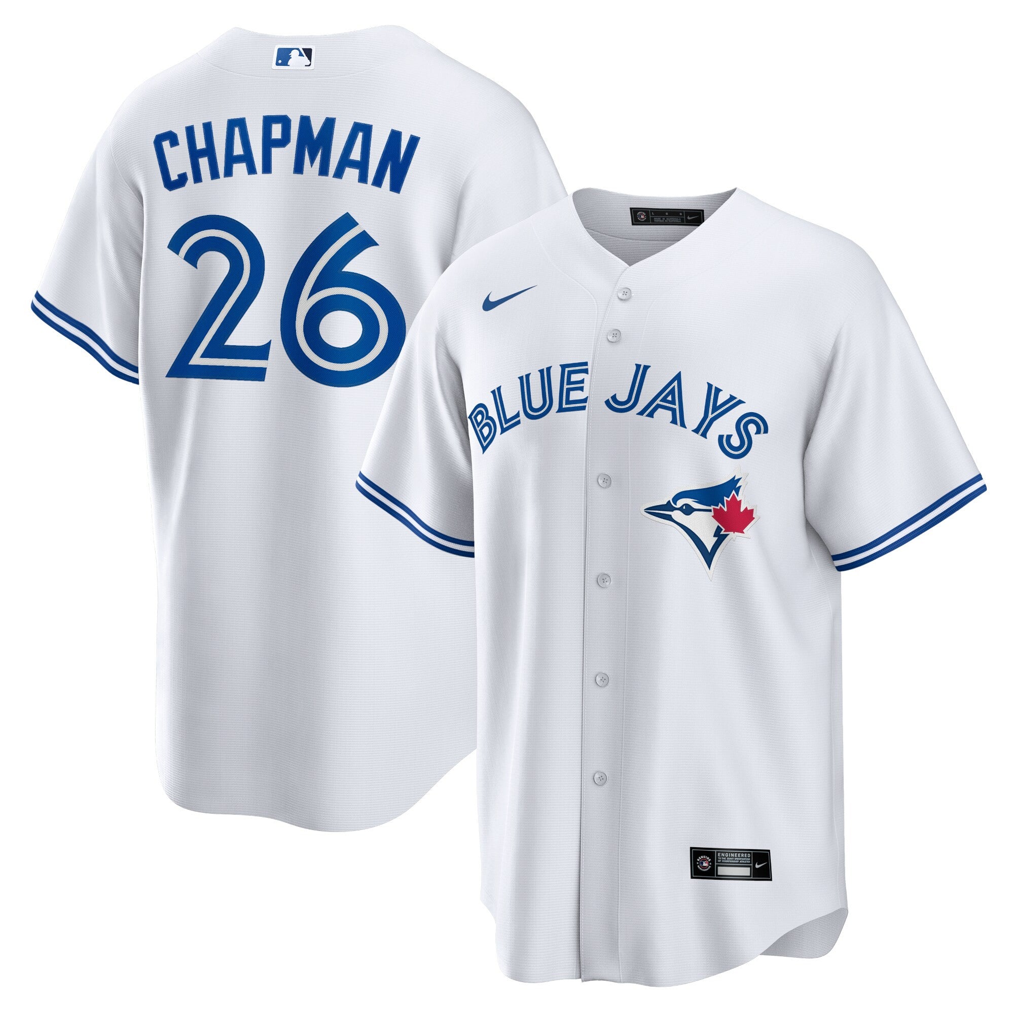 Matt Chapman Toronto Blue Jays white jersey