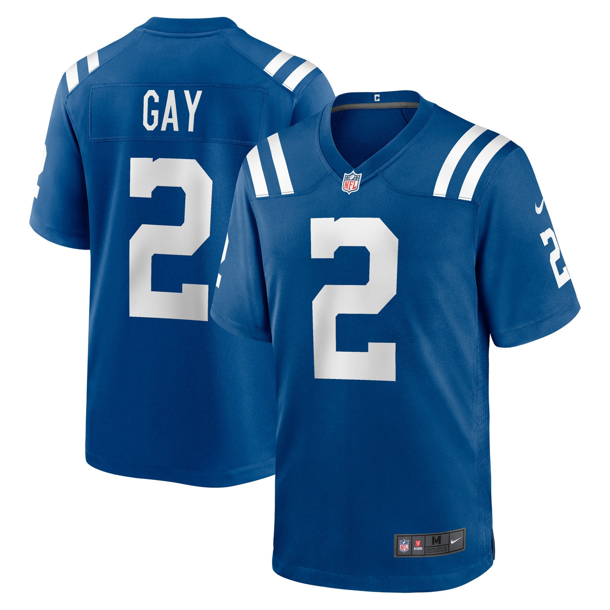 Matt Gay Indianapolis Colts royal Game jersey