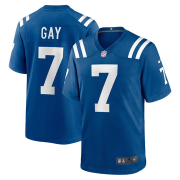 Matt Gay Indianapolis Colts royal jersey