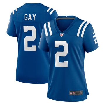 Matt Gay Indianapolis Colts royal Game jersey
