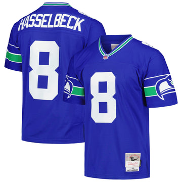 Matt Hasselbeck Seattle Seahawks royal jersey