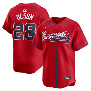 Matt Olson Atlanta Braves red Limited jersey