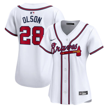 Matt Olson Atlanta Braves white Limited jersey