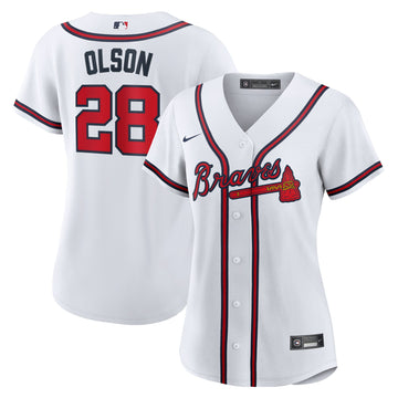 Matt Olson Atlanta Braves white Home jersey
