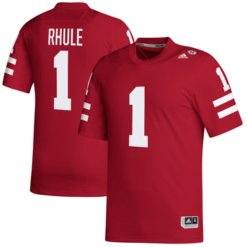 Matt Rhule Nebraska Huskers scarlet jersey