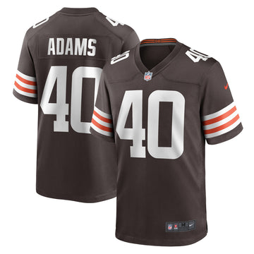 Matthew Adams Cleveland Browns brown Game jersey