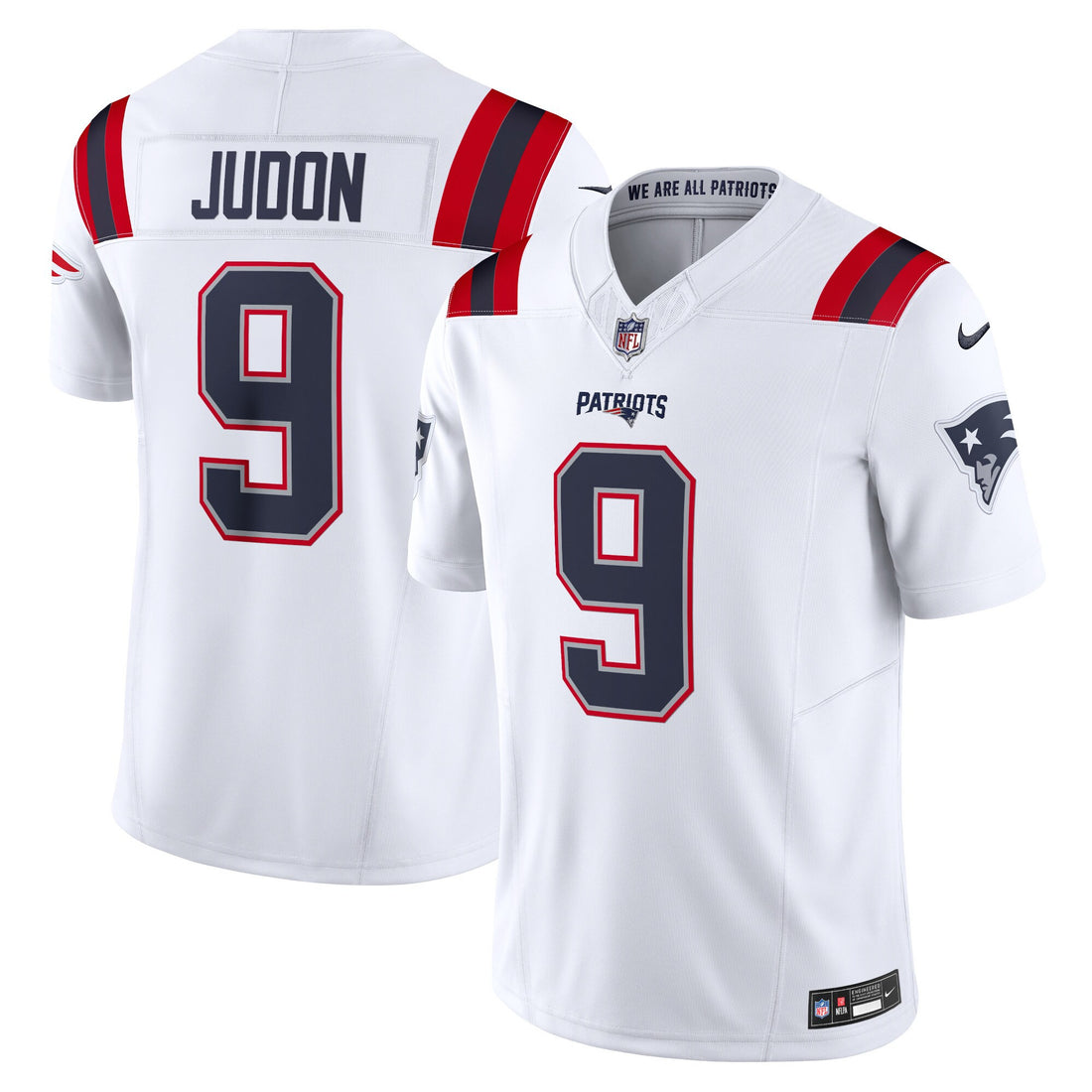 Matthew Judon New England Patriots white Vapor jersey