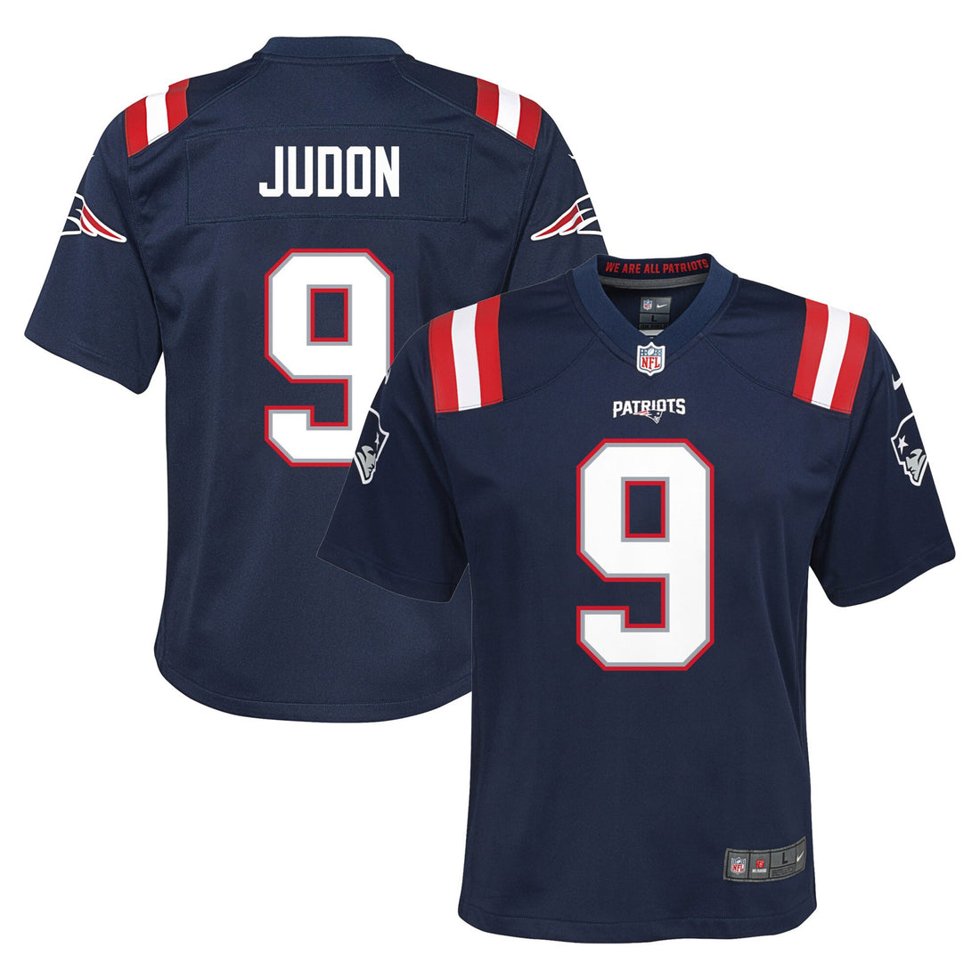 Matthew Judon New England Patriots navy jersey