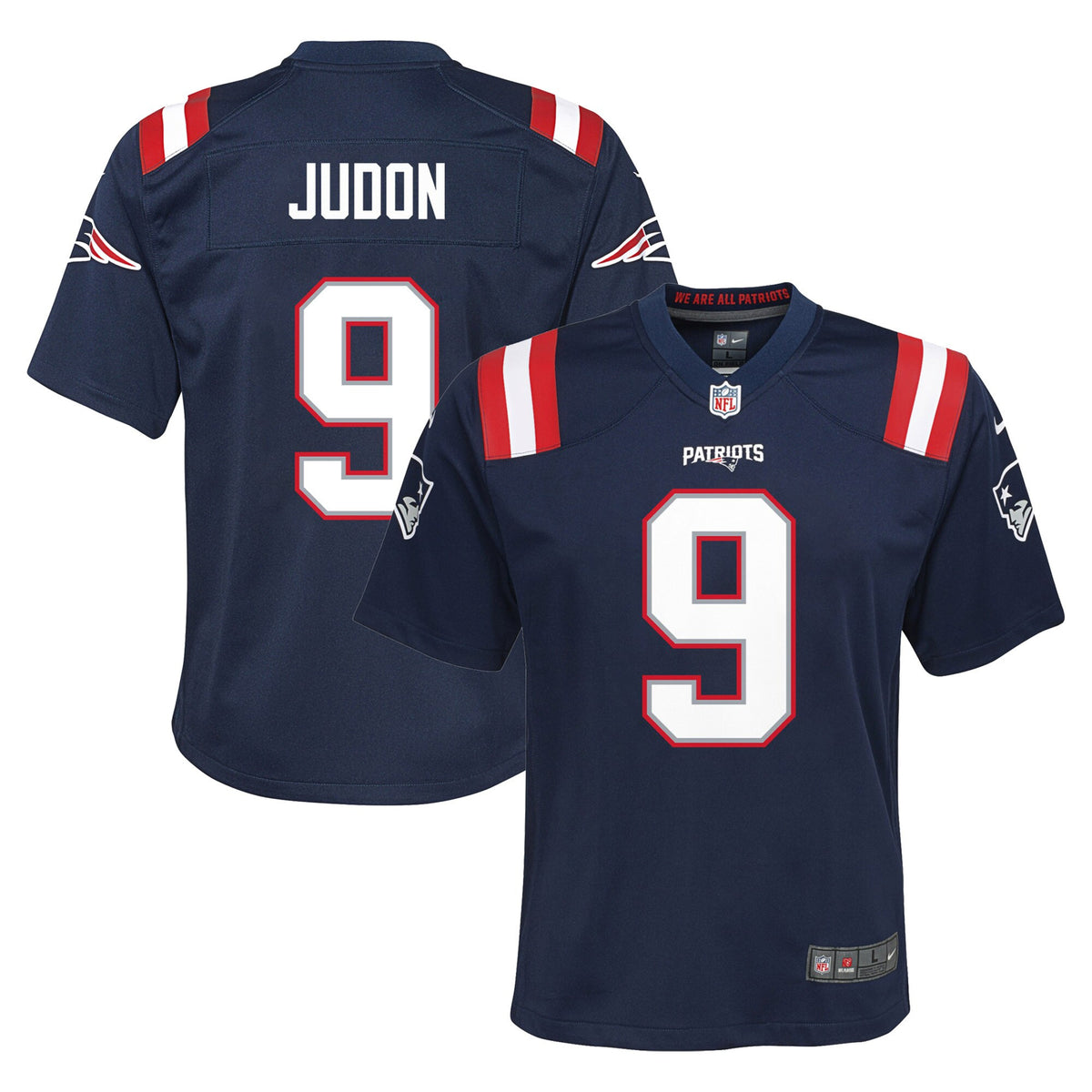 Matthew Judon New England Patriots navy jersey