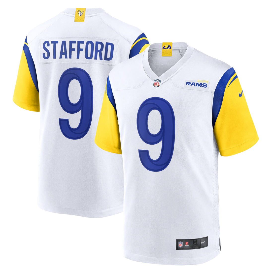 Matthew Stafford Los Angeles Rams white Alternate jersey