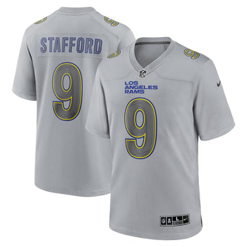 Matthew Stafford Atmosphere Los Angeles Rams gray Fashion jersey